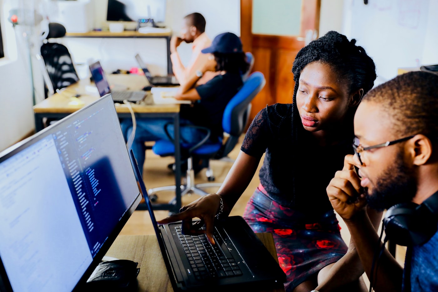 Engineers building enterprise software at SwatTech ERP